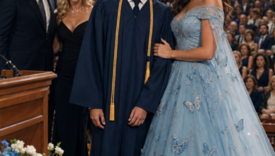 En la ceremonia de graduación, una sola palabra conmovió a toda la sala.
