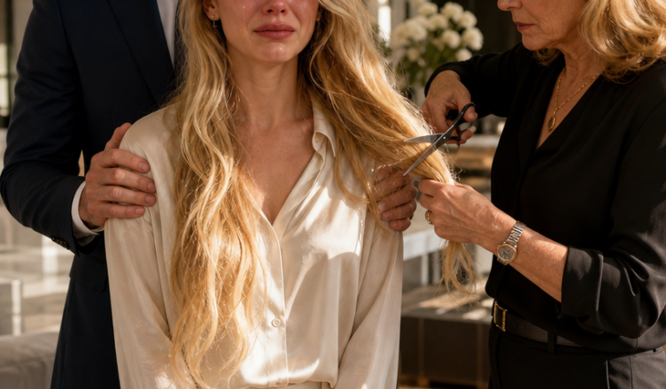 **La víspera de la defensa de mi tesis doctoral, mi esposo me sujetó mientras su madre me cortaba el cabello, repitiendo: «Las mujeres no tienen lugar en la universidad». Aun así, me presenté a la defensa… y lo que ocurrió cuando mi padre se levantó frente a todos los presentes los destruyó por completo.**