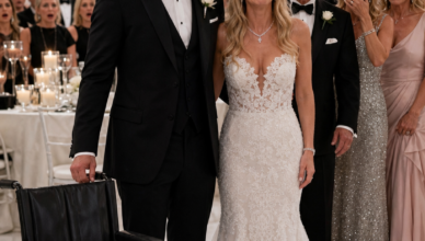 Mis padres y mi hermana se burlaron de mí delante de todos en mi propia boda.  —Solo un discapacitado se casaría con una fracasada como ella —espetó mi padre.  Bajé la mirada, destrozada…  hasta que mi nuevo esposo bloqueó los frenos de su silla de ruedas, se puso lentamente de pie y reveló quién era en realidad.