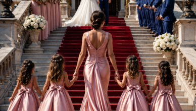Invitó a su exesposa a su boda para humillarla, pero cuando ella llegó con sus tres hijos, todos los invitados se quedaron sin palabras.