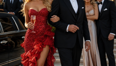 Mi esposo me dijo que ya no estaba a su nivel y apareció en la gala con otra mujer… pero cuando entré del brazo del hombre que él más admiraba, descubrió demasiado tarde que era mi padre.
