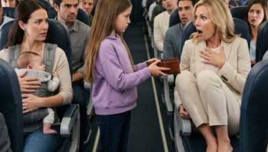 Mi hija notó lo que nadie más había visto durante nuestro vuelo